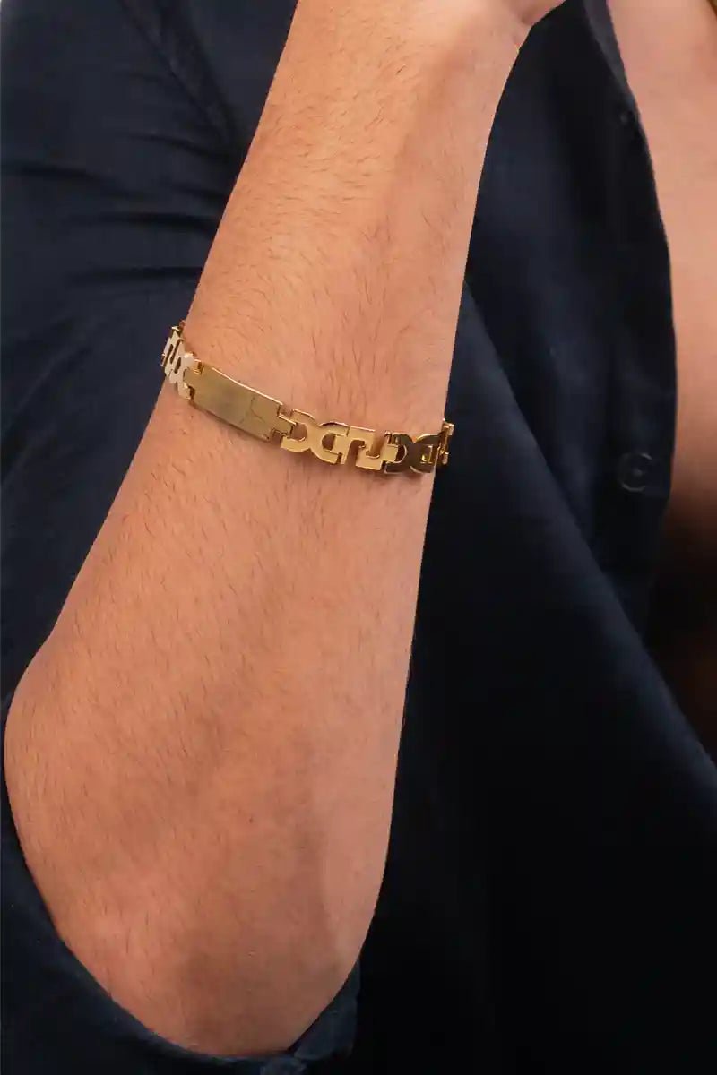 The Goliath Cuff - Gold - DripX Jewelry