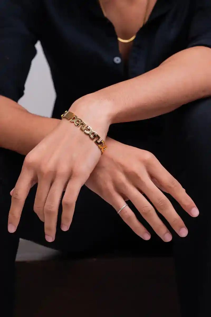 The Goliath Cuff - Gold - DripX Jewelry