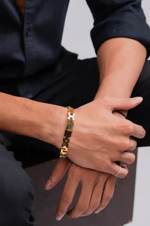 The Goliath Cuff - Gold - DripX Jewelry