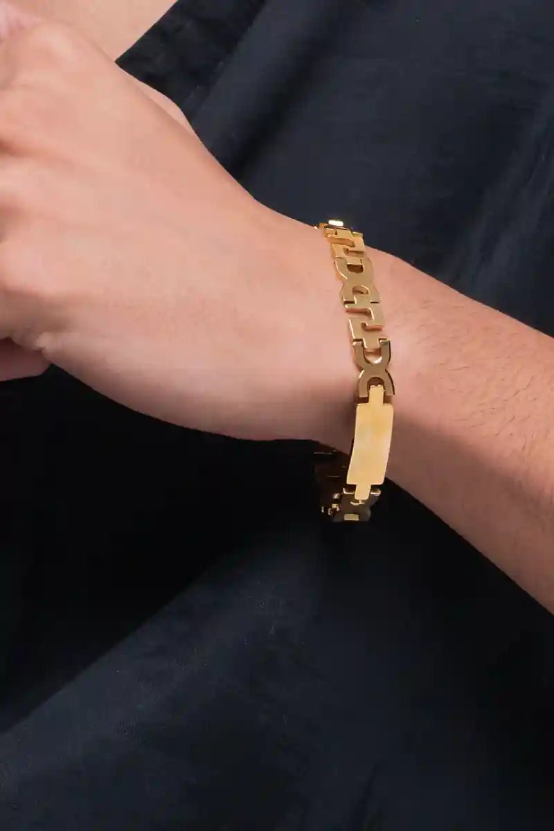 The Goliath Cuff - Gold - DripX Jewelry