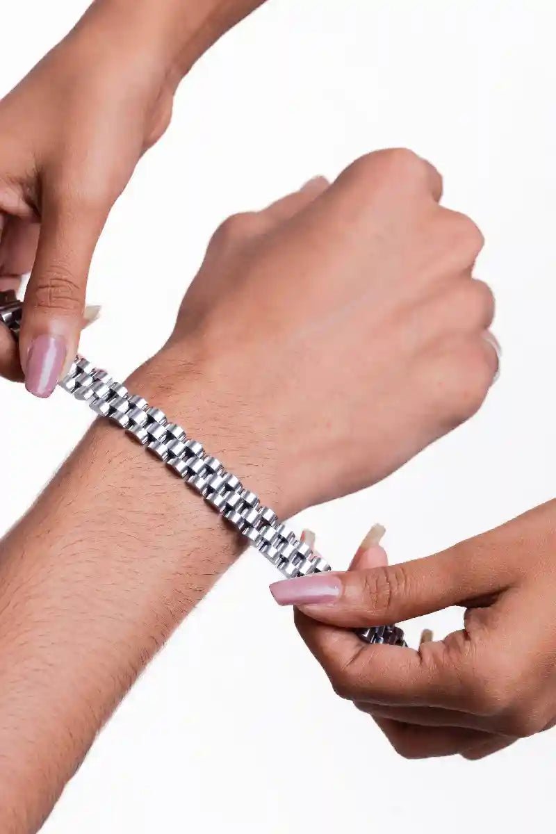 The Nexus Link - Silver - DripX Jewelry