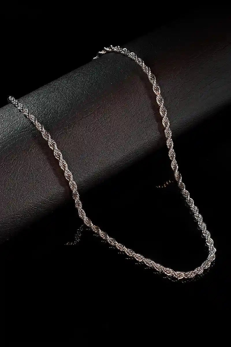 The Rope Chain - Silver - DripX Jewelry