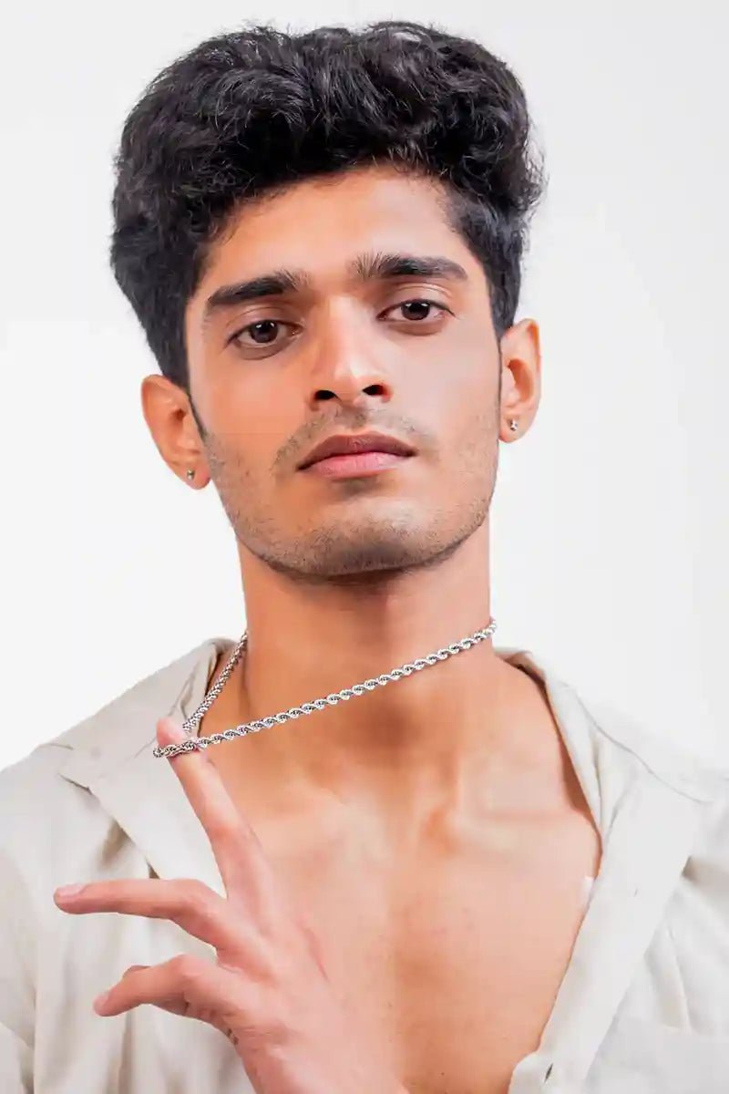 The Rope Chain - Silver - DripX Jewelry