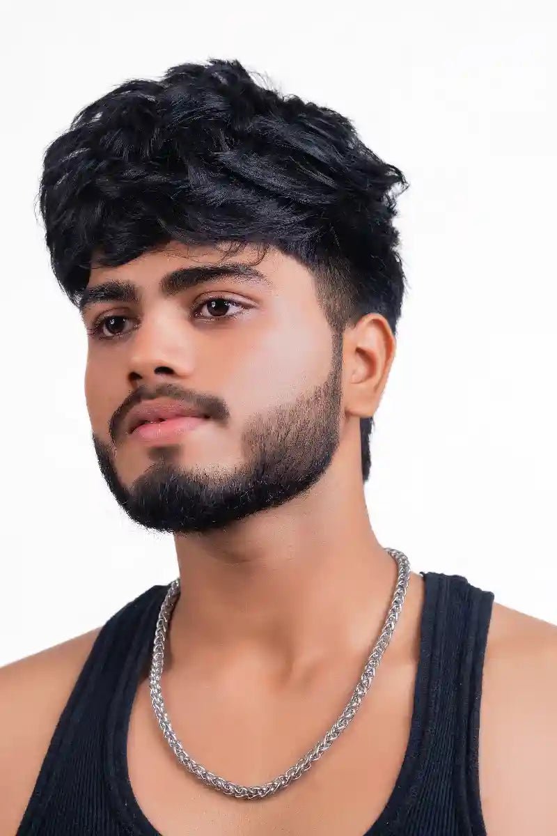 Titan Braid Chain - Silver - DripX Jewelry