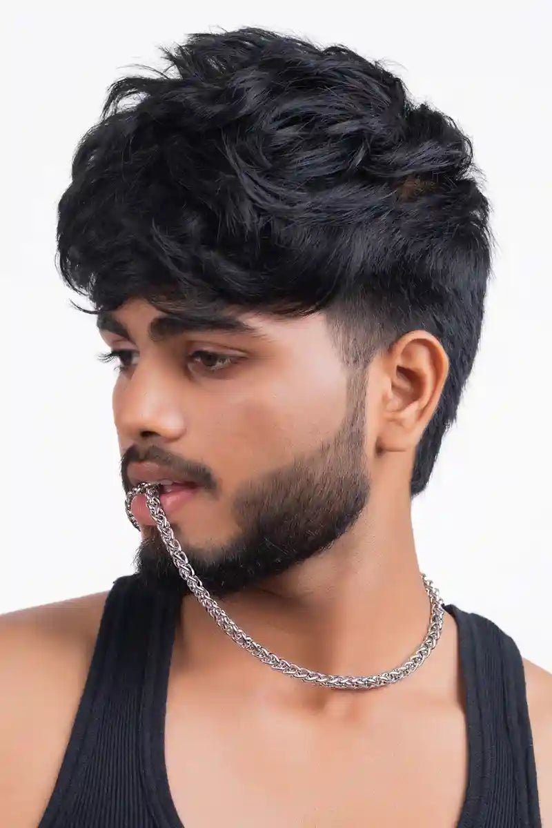 Titan Braid Chain - Silver - DripX Jewelry