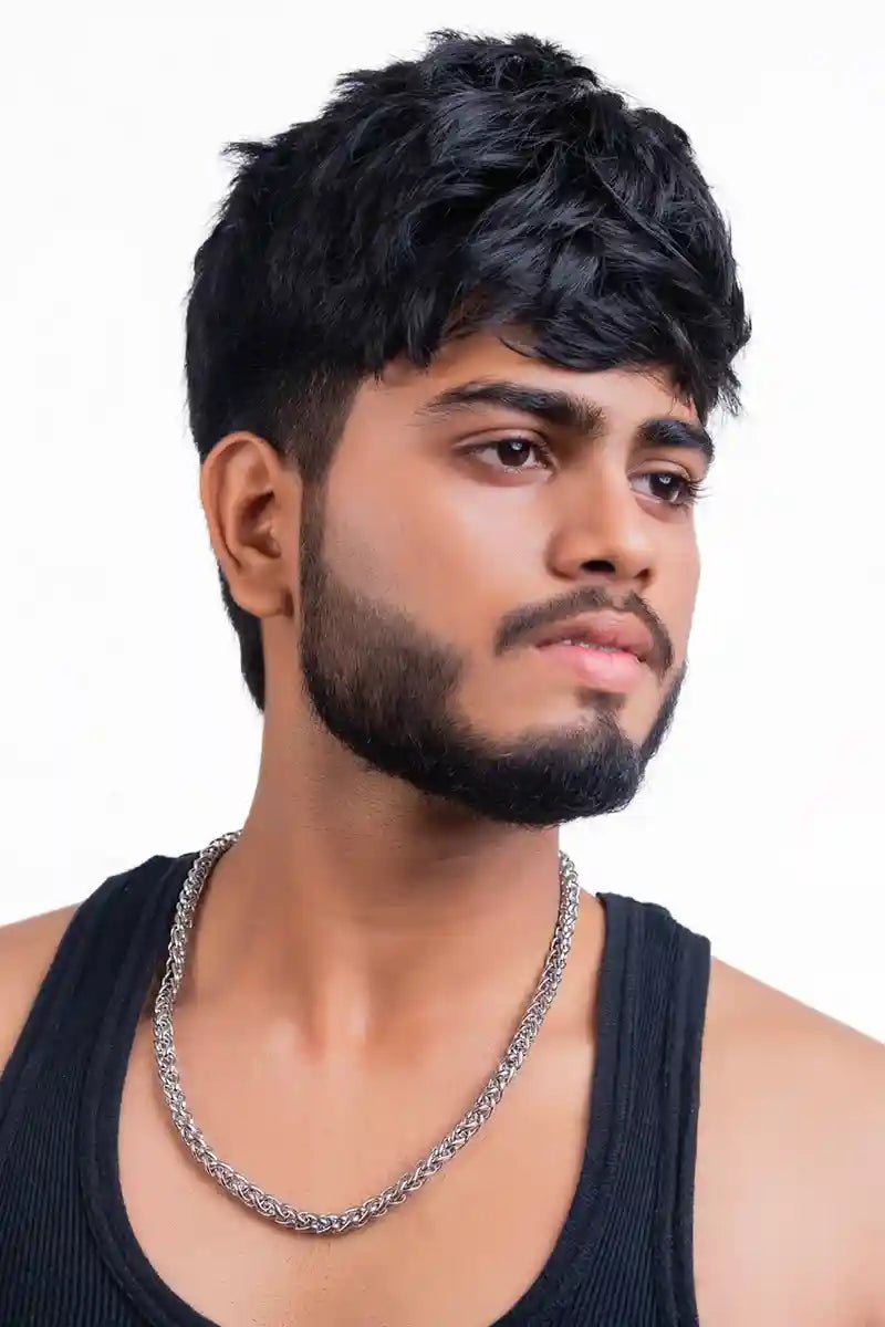 Titan Braid Chain - Silver - DripX Jewelry